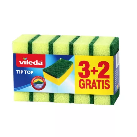 Vileda Tip Top mosogatószivacs 3+2 db