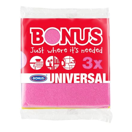 Bonus általános törlőkendő 3db/csomag
