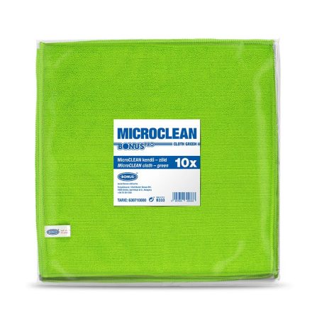 Bonus MicroClean kendő zöld 10db/csomag