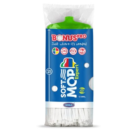 Bonus SoftMop Expert viszkóz felmosófej zöld 250g