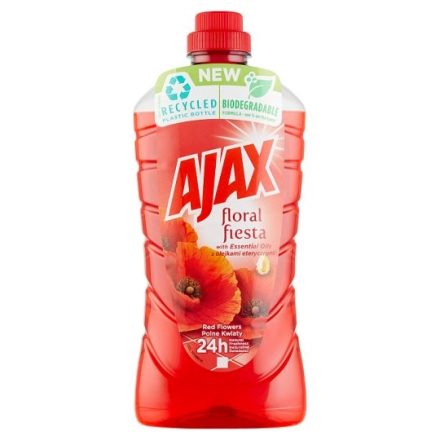 Ajax Floral Fiesta Red Flowers háztartási tisztítószer 1 liter