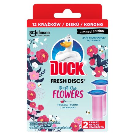 Duck fresh wc korong 2x36 ml flowers first
