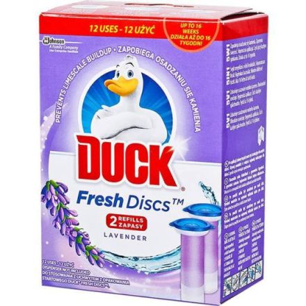 Duck fresh wc korong 2x36 ml lavender