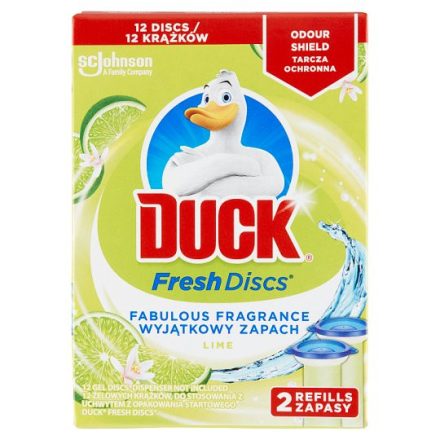 Duck fresh wc korong 2x36 ml lime