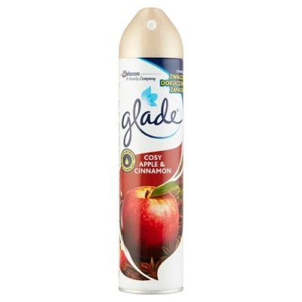 Glade by Brise; légfrissítő aerosol; Cosy Apple Cinnamon 300 ml