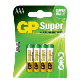 LR03 AAA elem GP 24A Super alkáli