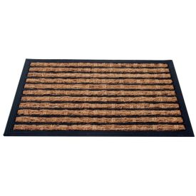 Lábtörlő, gumi+kókuszrost, 40x60 cm