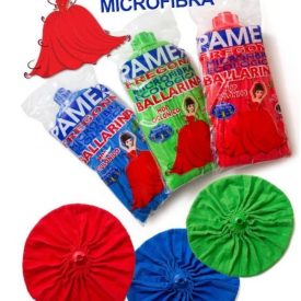 Mikroszálas mop huzat, balerina felmosófej piros