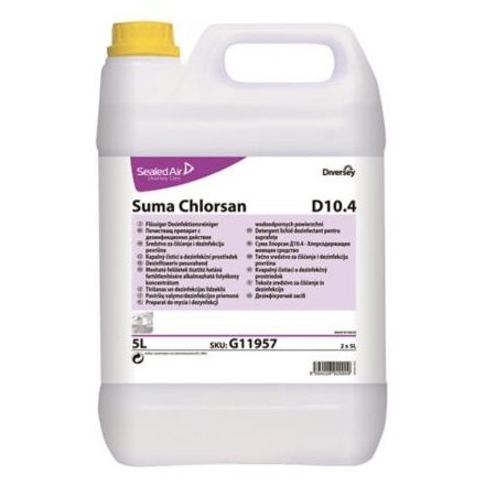 Suma Chlorsan D10.4 kézi fertőtlenítős mosogatószer 5 liter