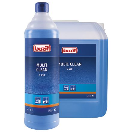 Buzil Multi-Clean lúgos tisztítószer mindenre, 10 liter