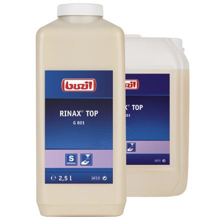 Buzil Rinax top folyékony kézmosó krém, 2,5 liter