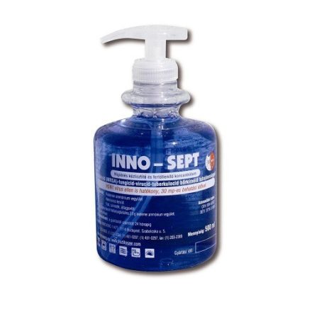 Inno-Sept higiéniás kéztisztító 0,5 liter pumpás