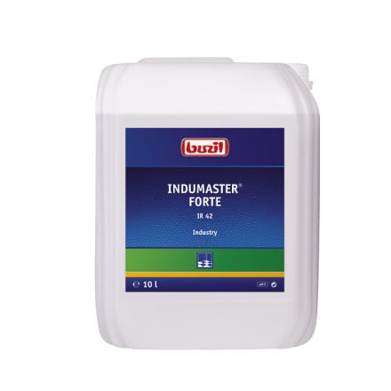 Buzil Indumaster forte oldószer tartalmú ipari és sportpadló tisztító, 10 liter