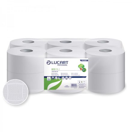 Lucart Eco 19 toalettpapír 2 rétegű fehér 12x120 m