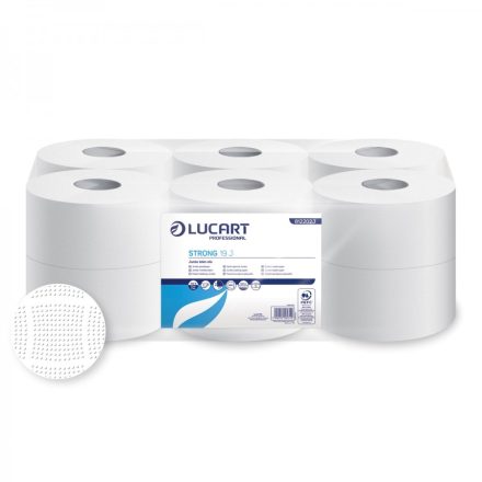 Lucart Strong 19 ipari WC papír 2 rétegű, fehér, 12x130 m