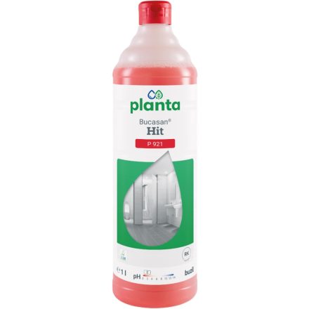 Bucasan Planta Hit szaniter ökológiai ipari tisztítószer, 1 liter