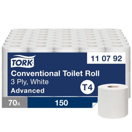 Tork Premium kistekercses toalettpapír T4 3 r, fehér, 7x10 (19.35 m) SCA110792