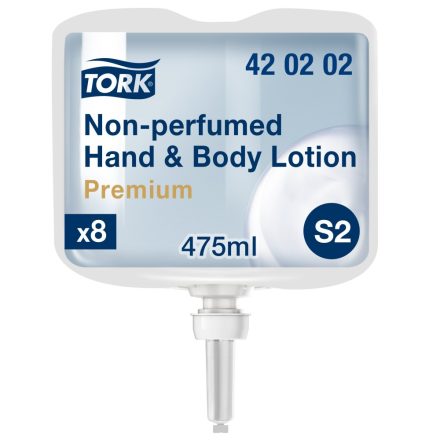 Tork Premium illatmentes, kéz- és testápoló S2 fehér, 475ml SCA420202