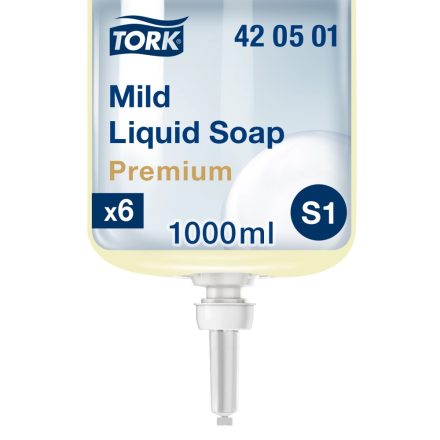 Tork Premium kézkímélő folyékony szappan S1 gyöngyházfényű, 1 liter SCA420501