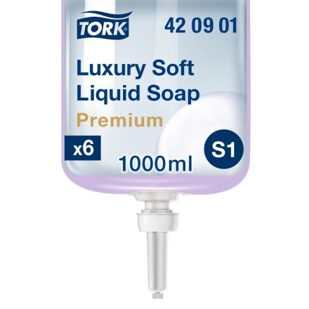 Tork Premium luxus folyékony szappan S1 lila, 1 liter SCA420901