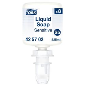   Tork Premium mini extra kézkímélő folyékony ipari szappan S5 fehér, 525 ml SCA425702