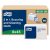 Tork Premium 2 in 1 súroló- és tisztítókendő, W8, 1 rétegű, fehér, 30x38,5 cm SCA450150