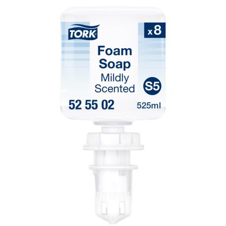 Tork Premium mini ipari enyhén illatosított habszappan S5 átlátszó, 525 ml SCA525502
