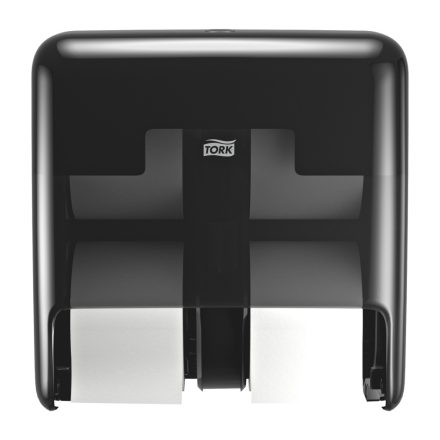 Tork Optiserve négytekercses belsőmag nélküli WC papír adagoló T7, fekete SCA558052