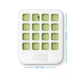   Tork illatosító gumilap tartó A2 fehér,(minimum rendelés 4db) SCA562500