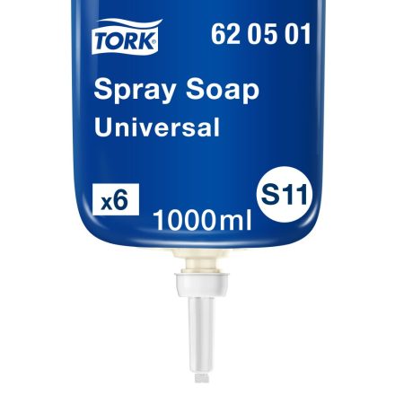 Tork Universal spray szappan, illatosított, S1 halványsárga, 1 liter SCA620501