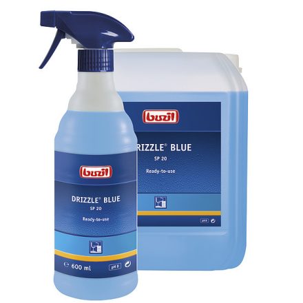 Buzil Drizzle blue felület tisztító, ceruza, filctoll, nikotin eltávolító, 10 liter